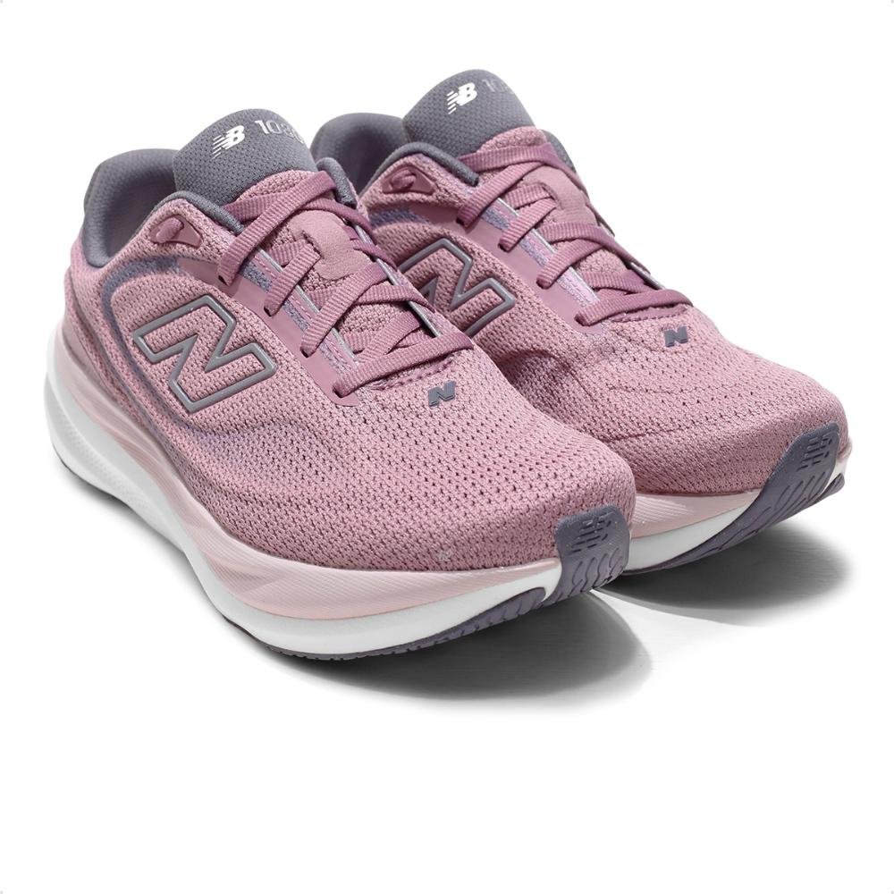 Tênis  Corrida New Balance 1080 V15 Feminino Rosa/Cinza 3