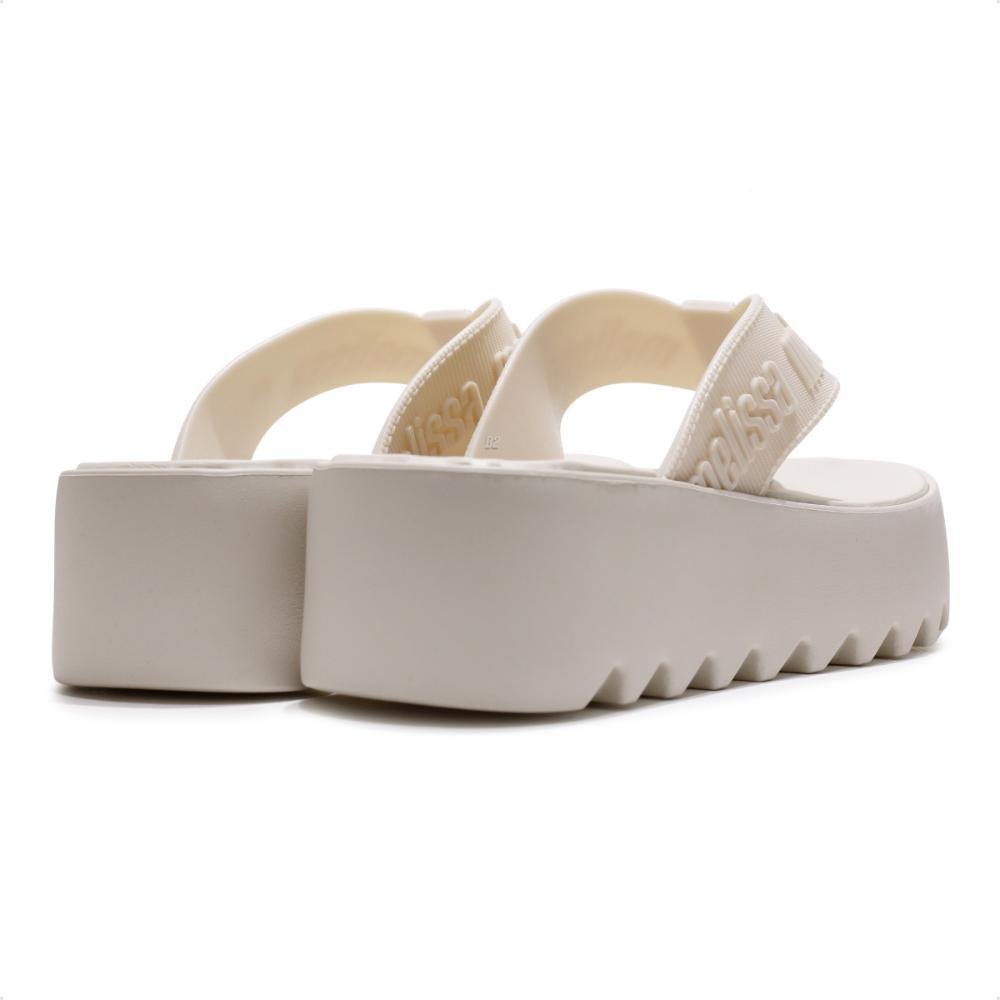 Sandália Melissa M-Lover Thong Platform Feminina Bege 6