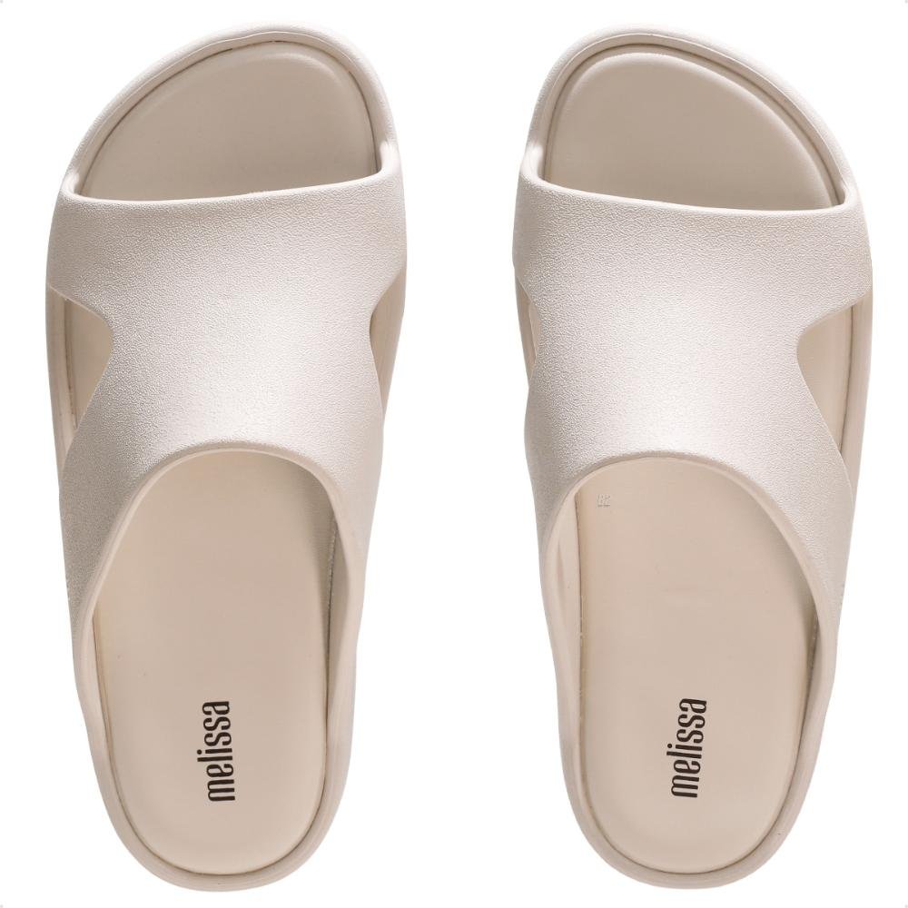 Chinelo Melissa Plataforma Free Cut Out Feminino Bege 2