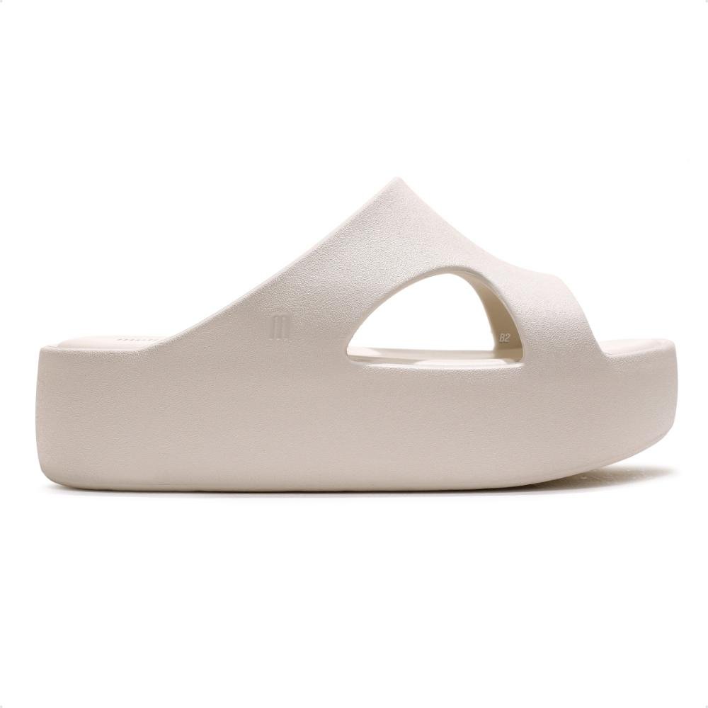 Chinelo Melissa Plataforma Free Cut Out Feminino Bege 3
