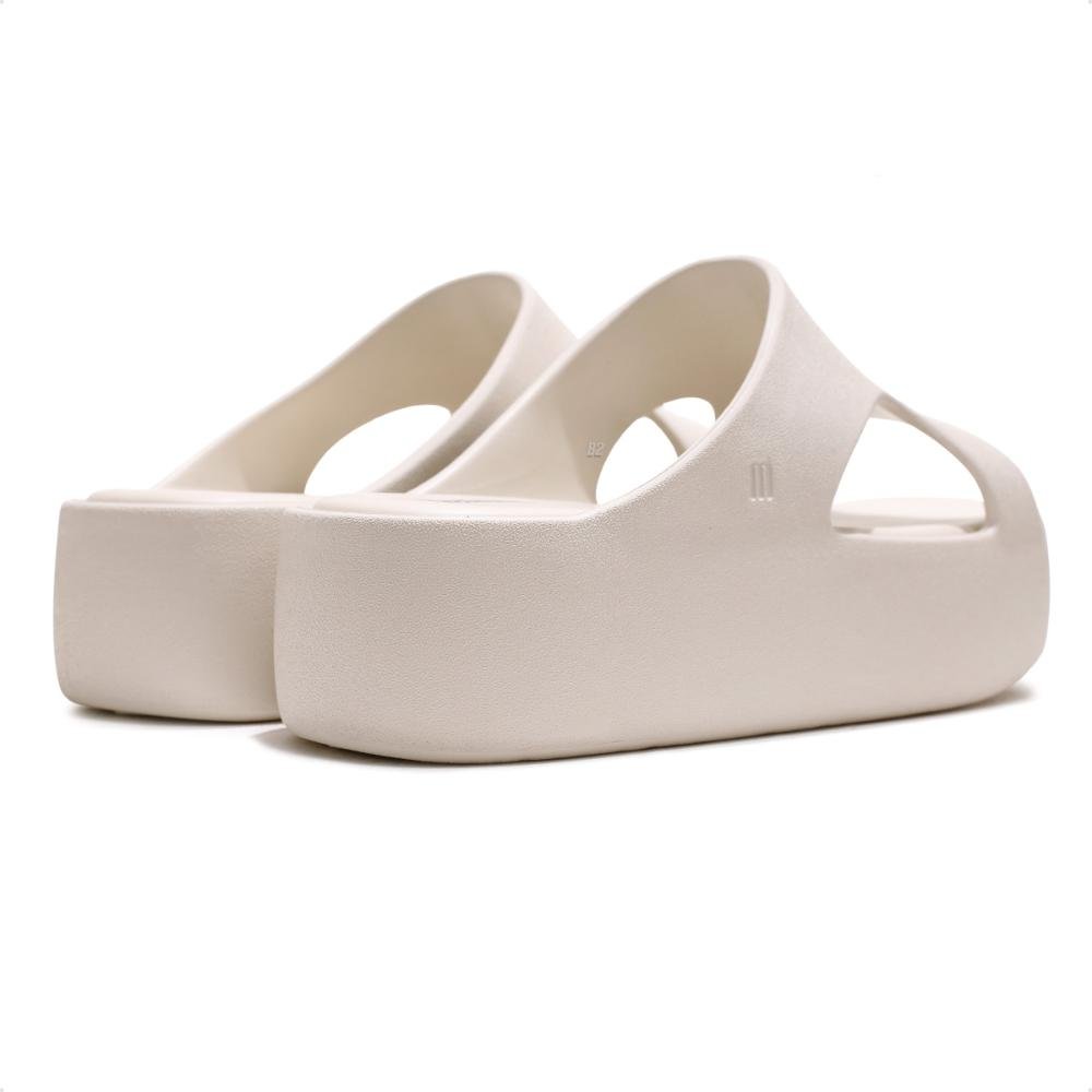 Chinelo Melissa Plataforma Free Cut Out Feminino Bege 6