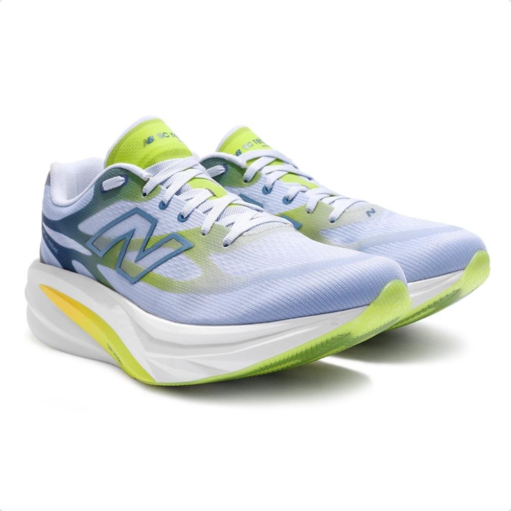 Tênis New Balance Infinion Supercomp Rebel Feminino Azul/Verde 3