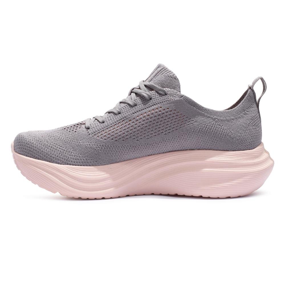 Tênis Olympikus Pluma Feminino Cinza/Rosa 2