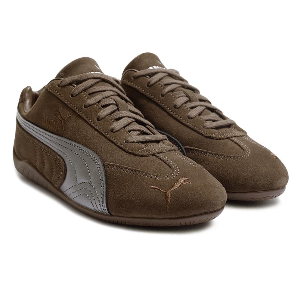 Tênis Puma Speedcat Lux Feminino Marrom/Prata 3