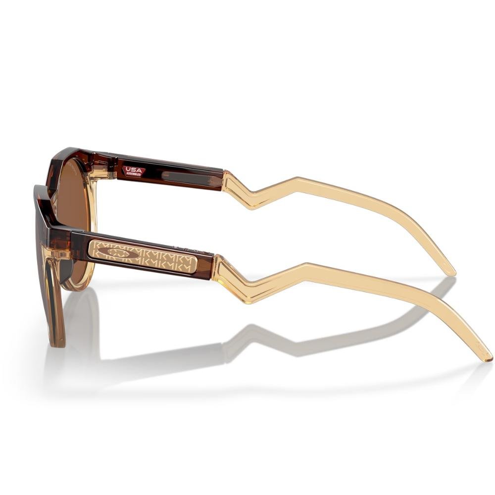 Óculos de Sol Oakley HSTN Tungstênio Unissex Marrom 6