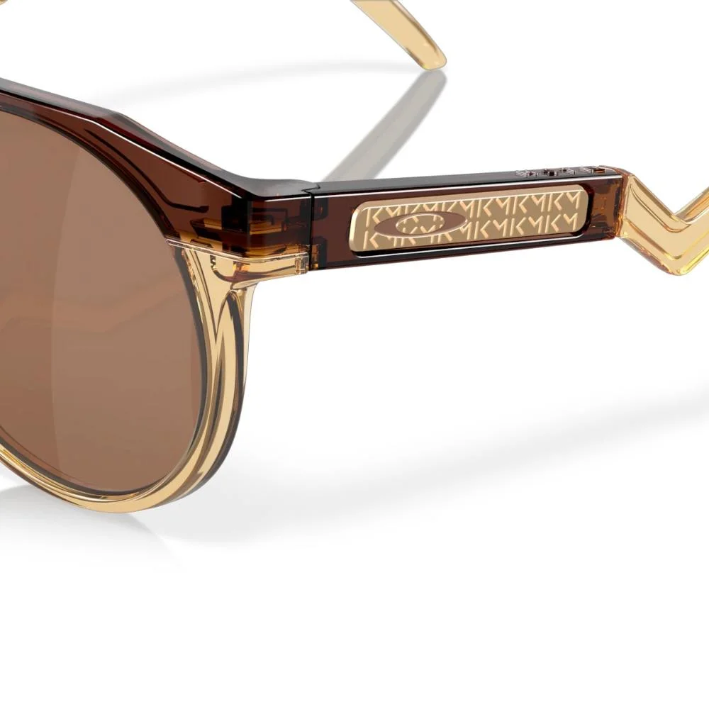 Óculos de Sol Oakley HSTN Tungstênio Unissex Marrom 2