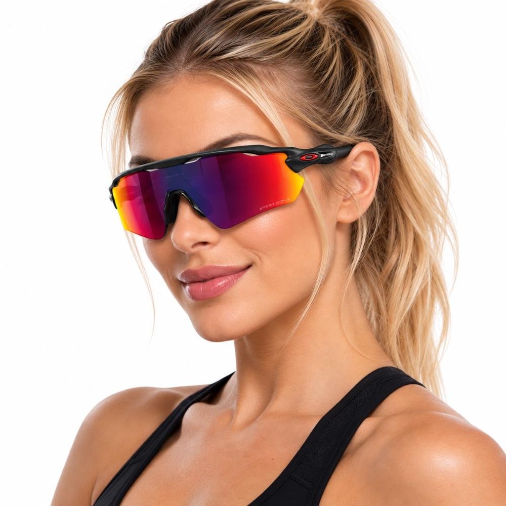 Óculos de Sol Oakley Radar EV Path Polarizado Unissex Preto 2