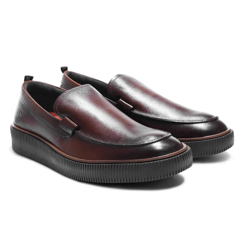 Sapato Democrata Loafer Marino Masculino Marrom 3