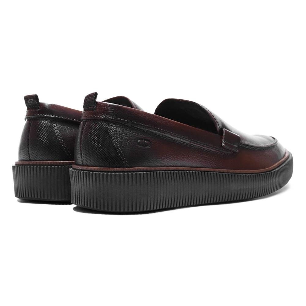 Sapato Democrata Loafer Marino Masculino Marrom 5