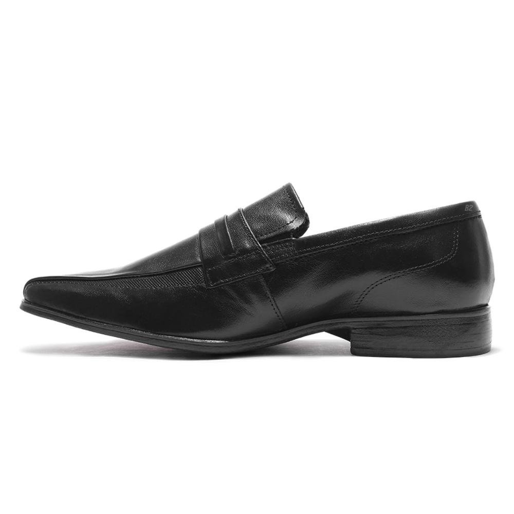 Sapato Social Democrata Unique mocassim Masculino Preto 2