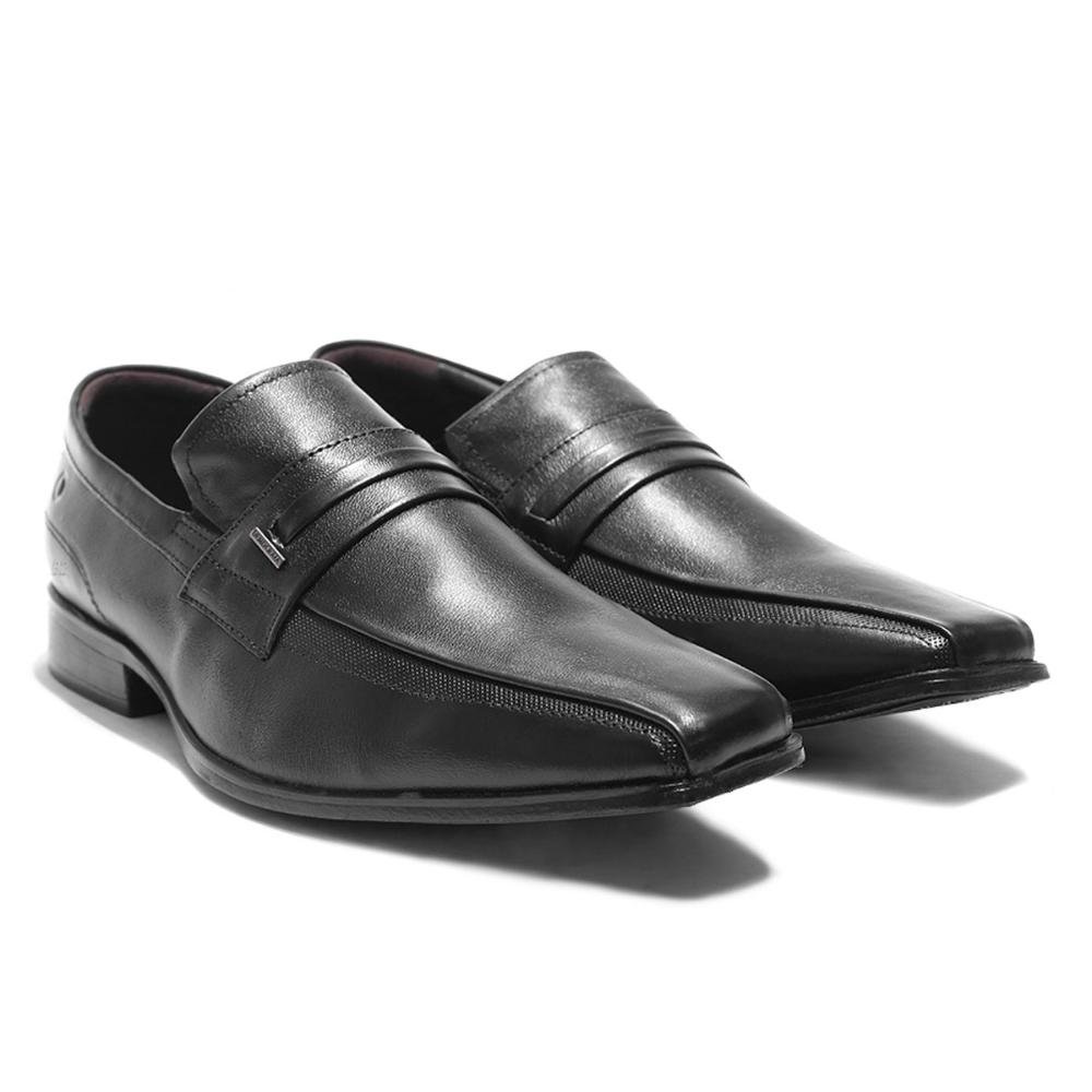 Sapato Social Democrata Unique mocassim Masculino Preto 3