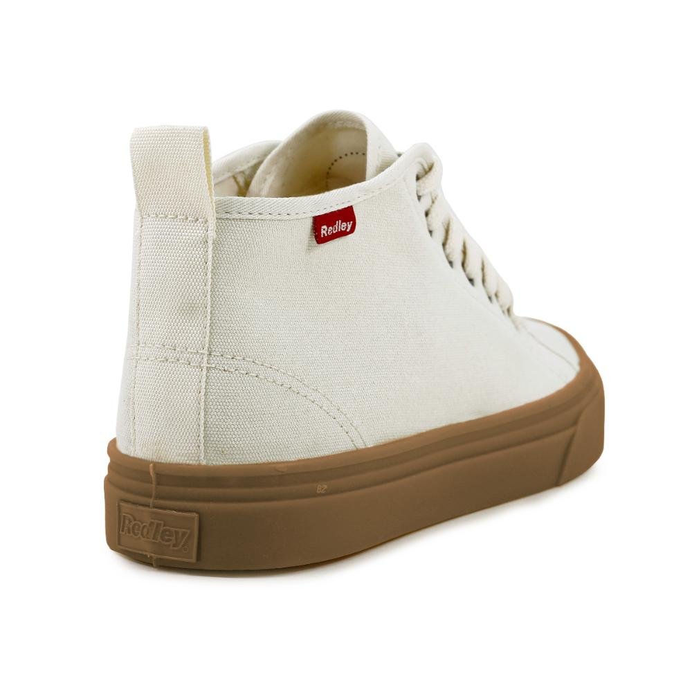 Tênis Redley Originals Cano Alto Bege/Marrom 3