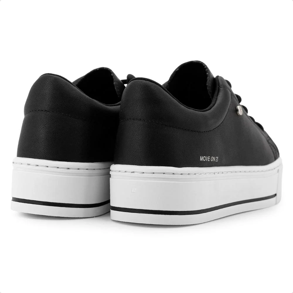 Tênis Ramarim Caixa Alta Style Feminino Preto 3