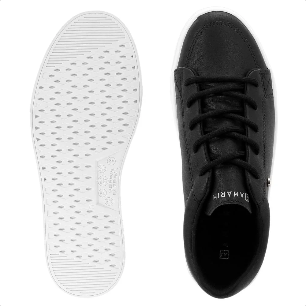 Tênis Ramarim Caixa Alta Style Feminino Preto 4