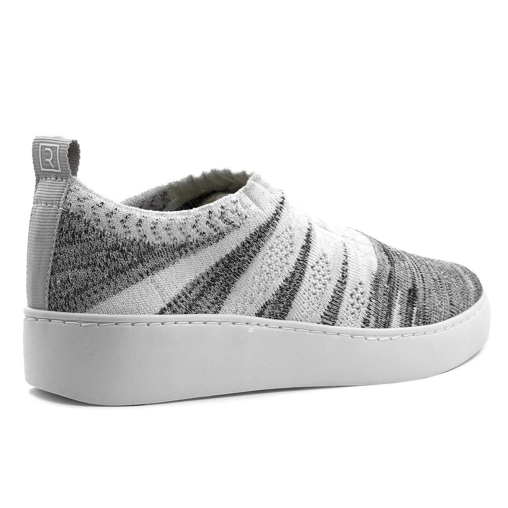 Tênis Ramarim Slip On Knit Cinza 3