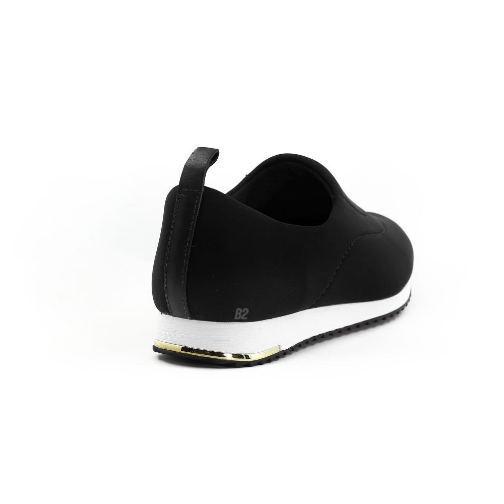 Tênis Usaflex Costura Preto/Branco 3