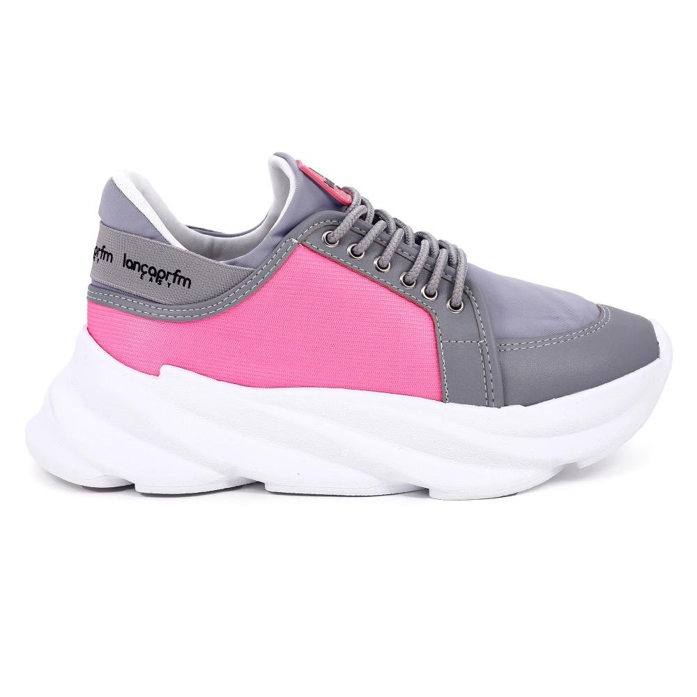 Tênis Lança Perfume Detalhe Sport Cinza 1