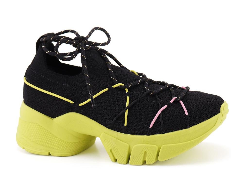 Tênis Ramarim Chunky Knit Energia Preto 1