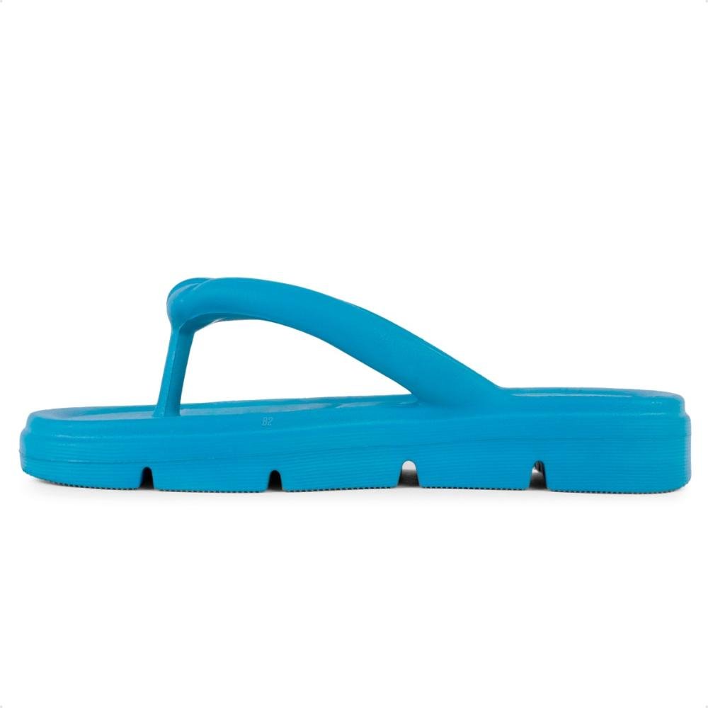 Chinelo Usaflex Poofy Plataforma Eva Azul 3