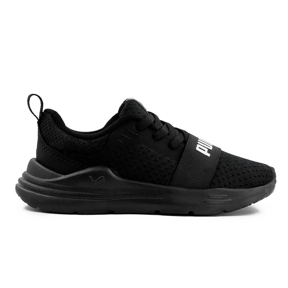 Tênis Puma Wired Run Infantil Preto 2