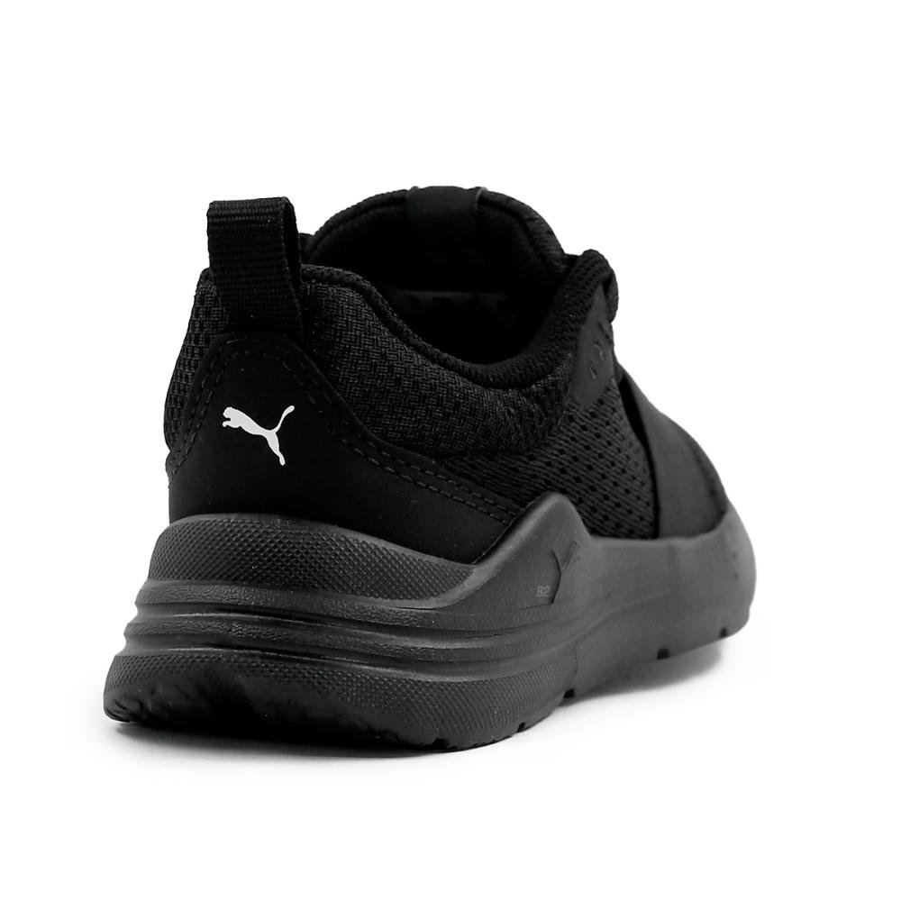 Tênis Puma Wired Run Infantil Preto 4