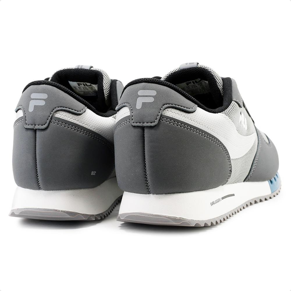 Tenis Fila Euro Jogger Sport Cinza 3