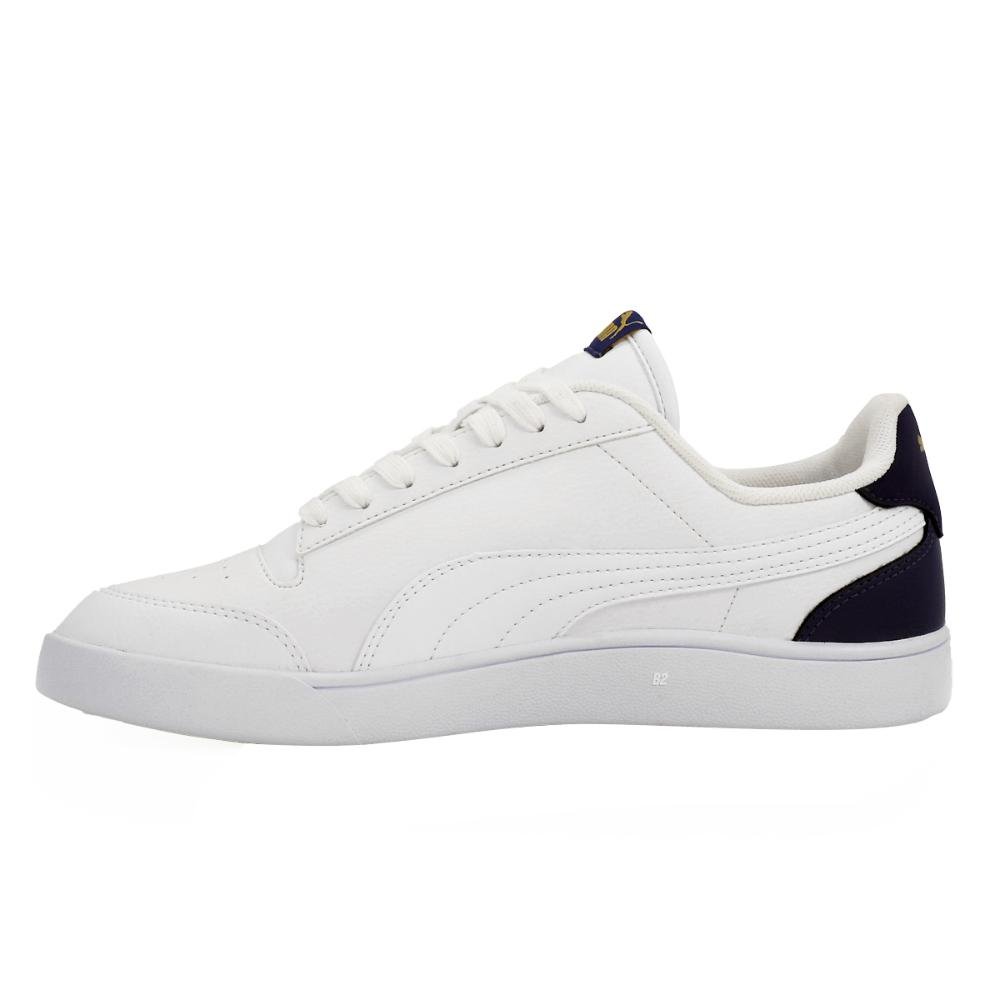 Tênis Puma Shuffle Bdp Branco/Azul 2