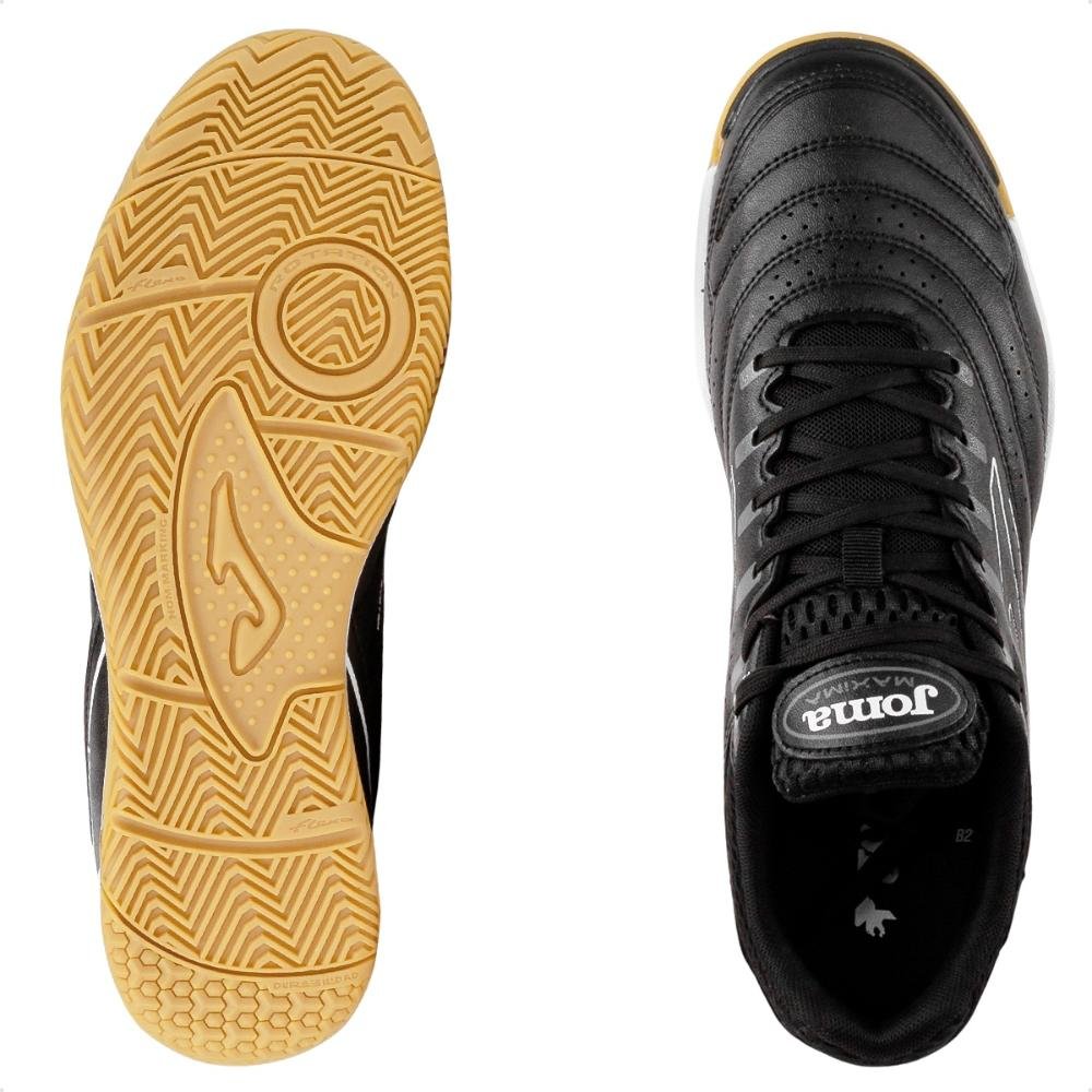 Chuteira Futsal Joma Maxima Preto