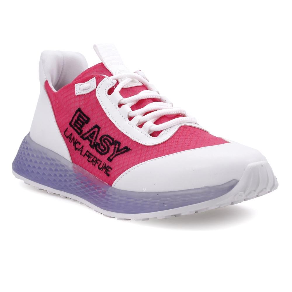 Tênis Lança Perfume Zig Zag Rosa/Branco 2