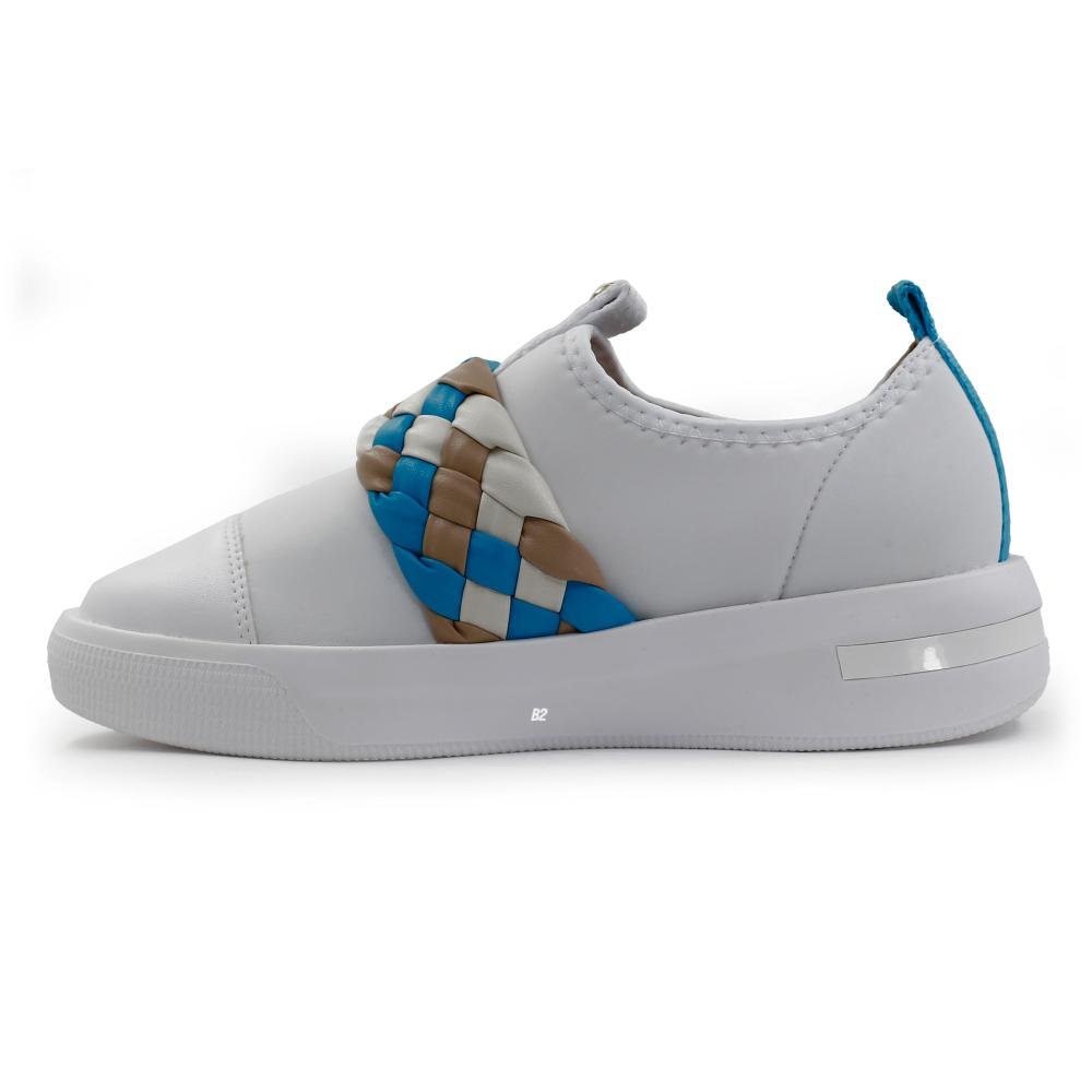 Tênis Vizzano Slip On Branco 2