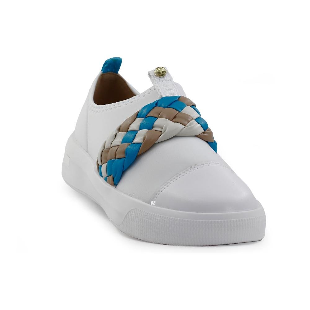 Tênis Vizzano Slip On Branco 3
