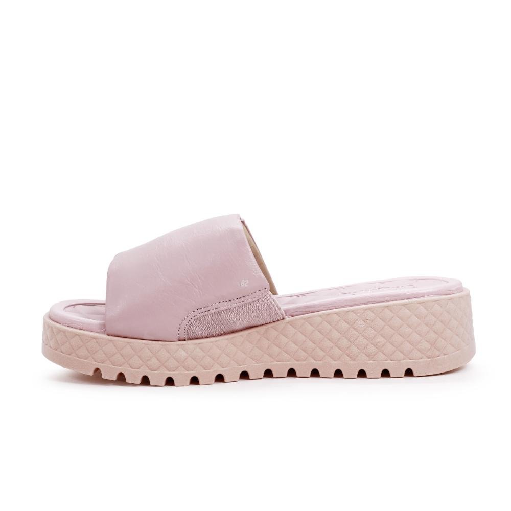 Chinelo Usaflex Slide Plataforma Rosa 2