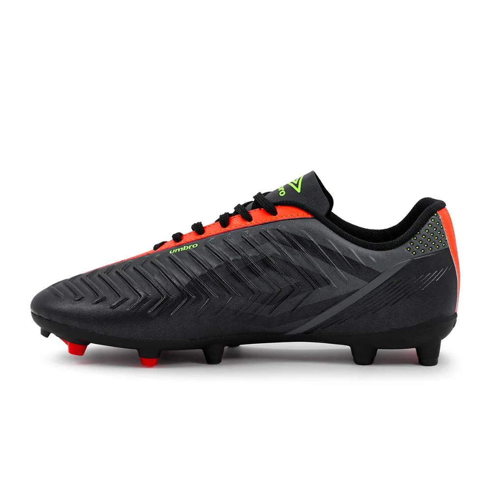 Chuteira Campo Umbro Fifty 4 Preto/Verde 2