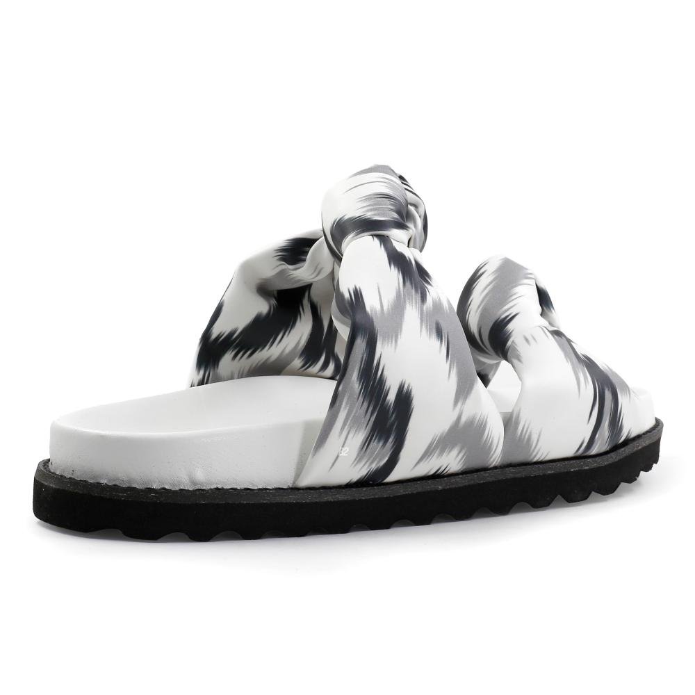 Sport Sandal Cecconello Tira em Nó Cinza/Preto 3