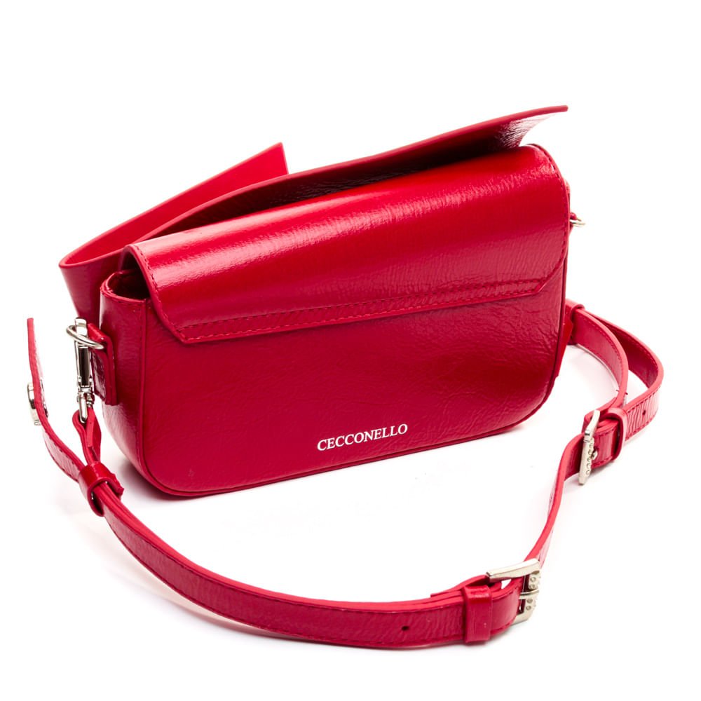 Bolsa The One And Only Couro Vermelho Cecconello 2401-2 Vermelho 5