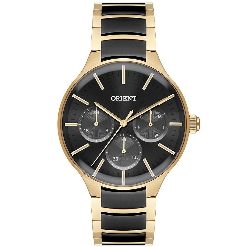 Relógio Feminino Orient Ceramic Preto - MTSKM002 P1KP