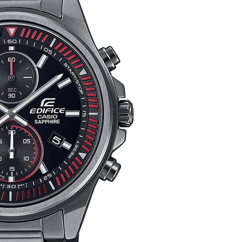 Casio Edifice EFR-S572DC-1AVUEF - Orologio Cronografo Uomo In Acciaio - Design Slim E Moderno - Movimento Al Quarzo - 4