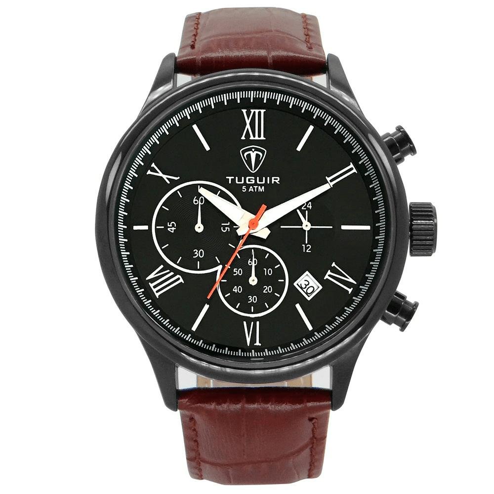 Relógio Masculino  Tuguir Preto  TG30122