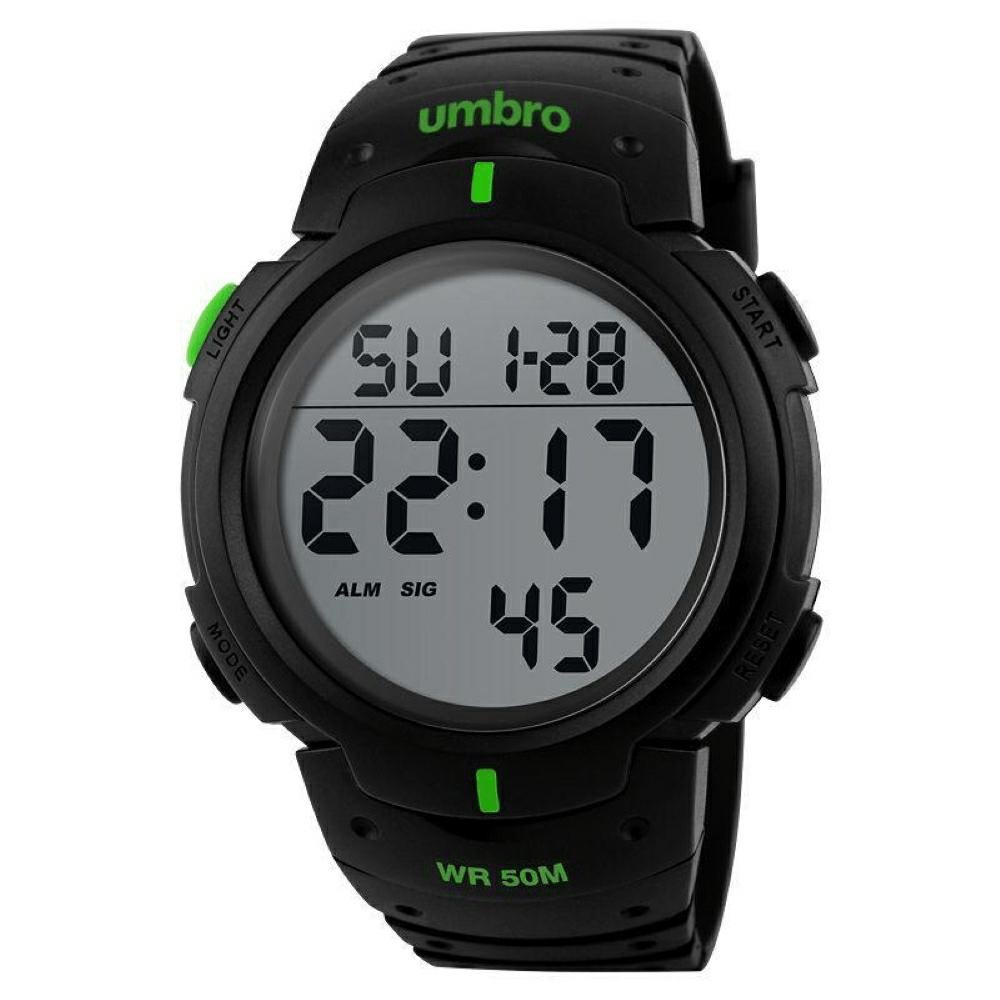 Relógio Masculino Digital Umbro Preto  UMB-200-1