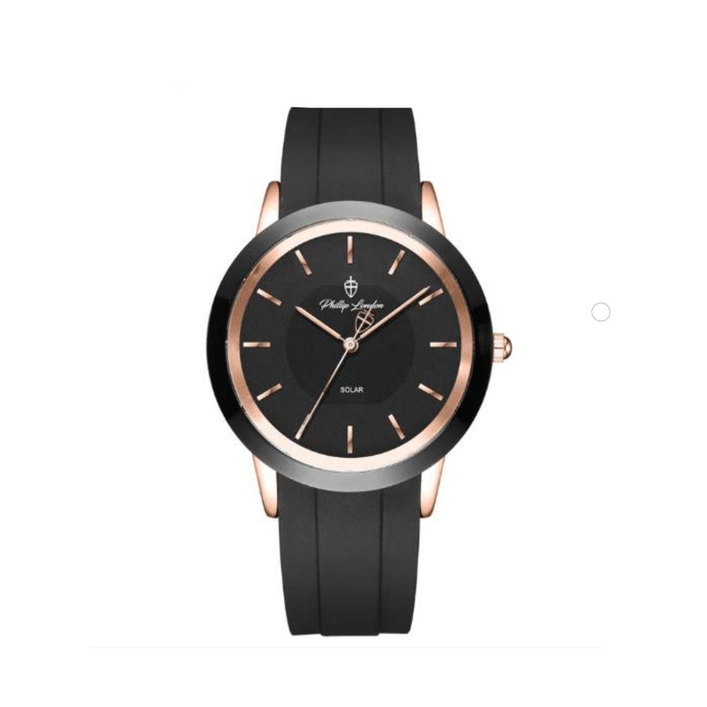 Relógio Masculino Solar Phillip London Preto PL80358119MPRN Preto 1