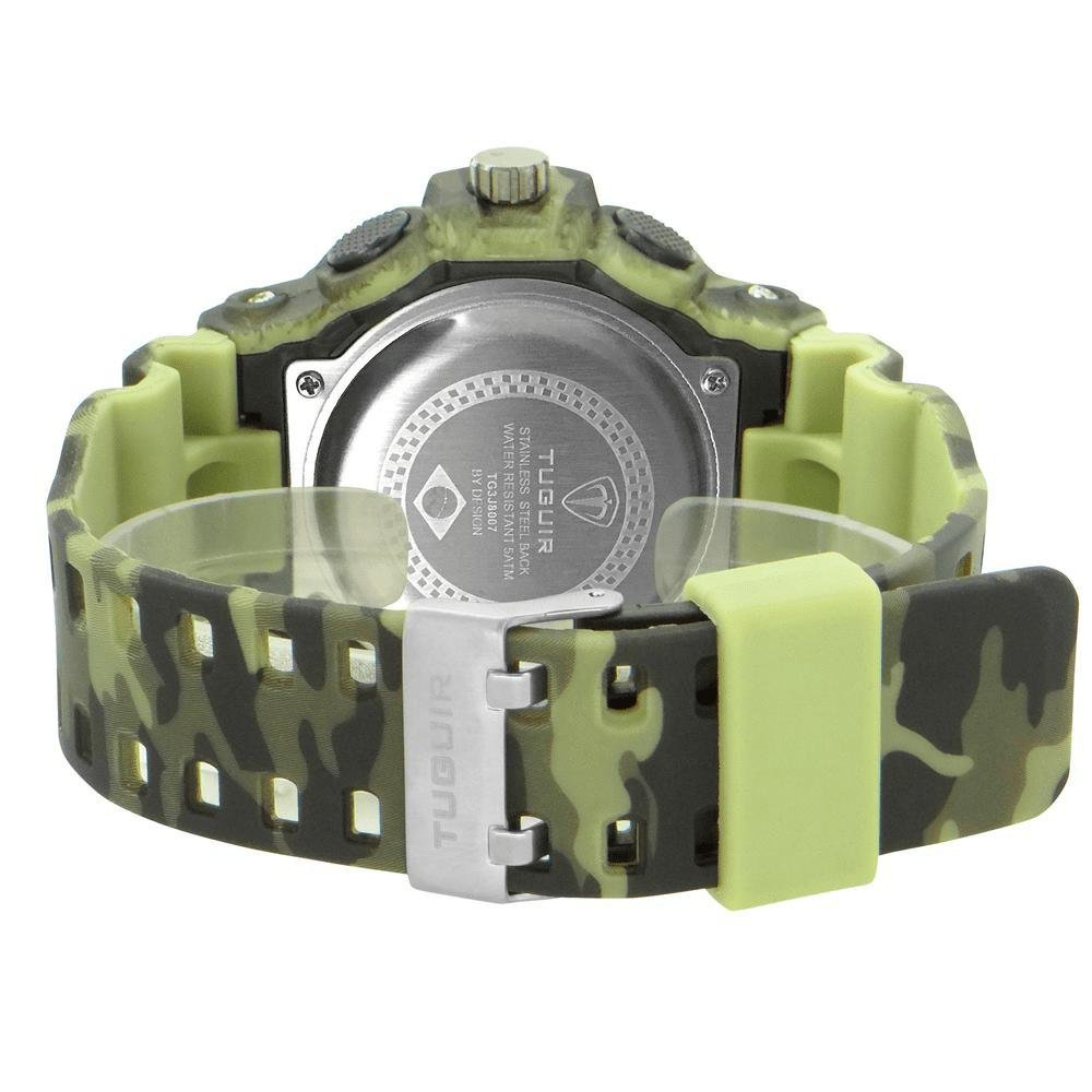 Relógio Masculino  Tuguir Verde  TG30153 Verde 4