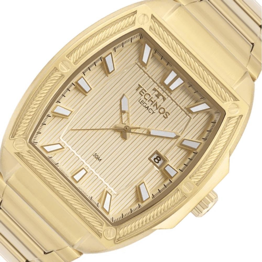 Relógio Masculino Legacy Technos Dourado  2315LAK/1D Dourado 2