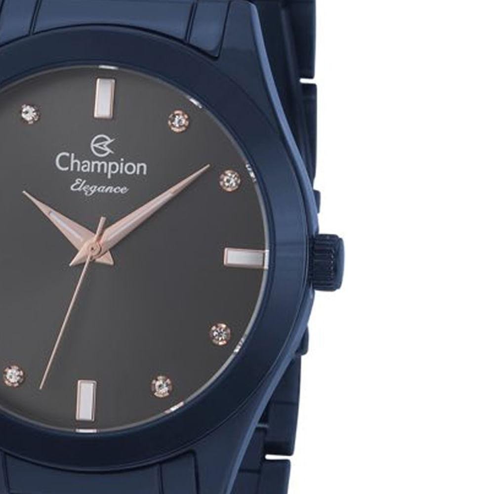 Relógio Champion Elegance Feminino Azul - CN25930A Azul 3