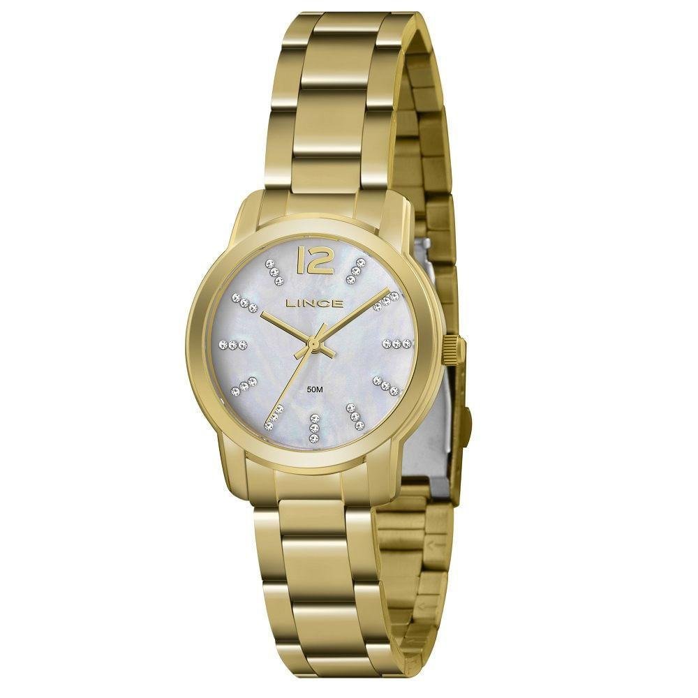 Relógio  Lince  Feminino Dourado - LRG4713L B2KX Dourado 1