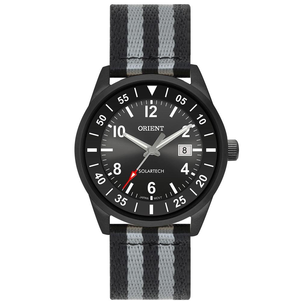Relógio Masculino Solar Tech Orient Preto - MPSS1043 P2PX Preto 2