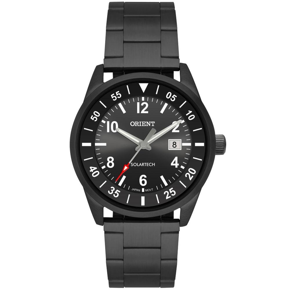 Relógio Masculino Solar Tech Orient Preto - MPSS1043 P2PX Preto 3