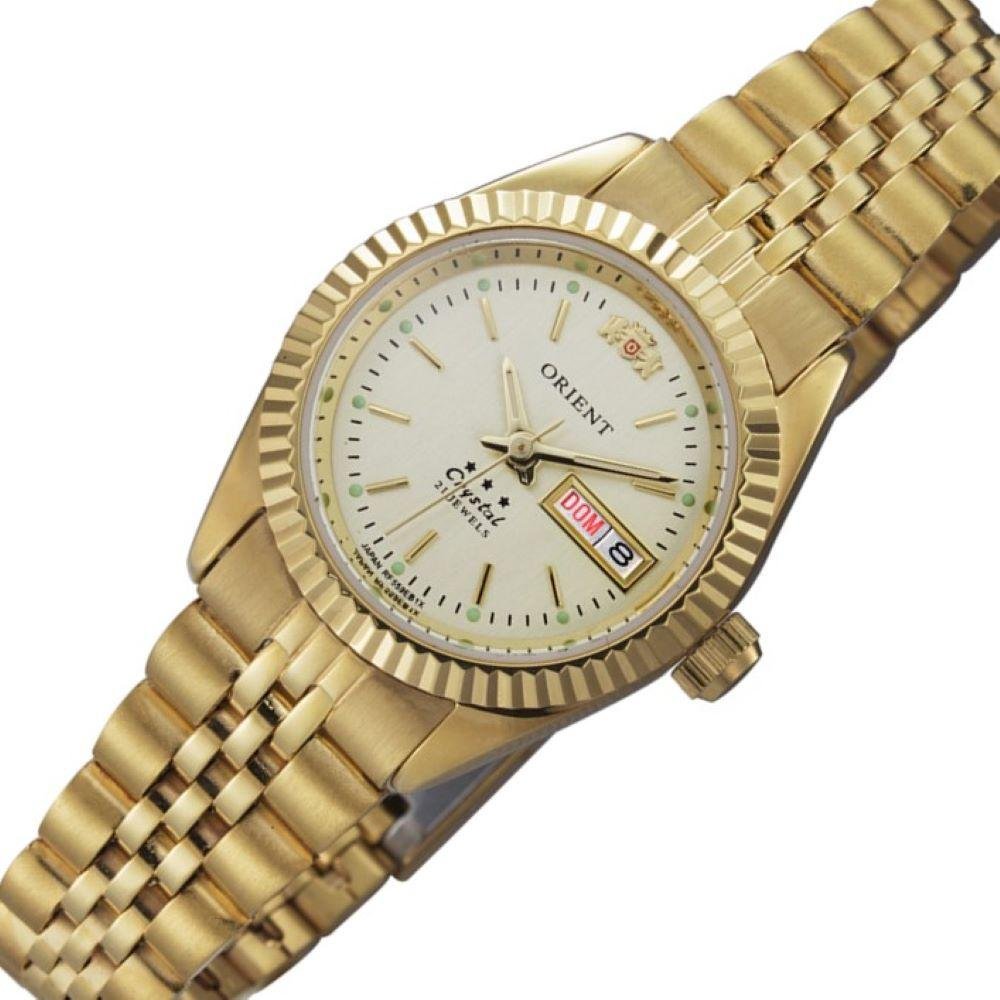 Relógio Feminino Automático Orient Prata 559EB1NH C1KX Prata 2