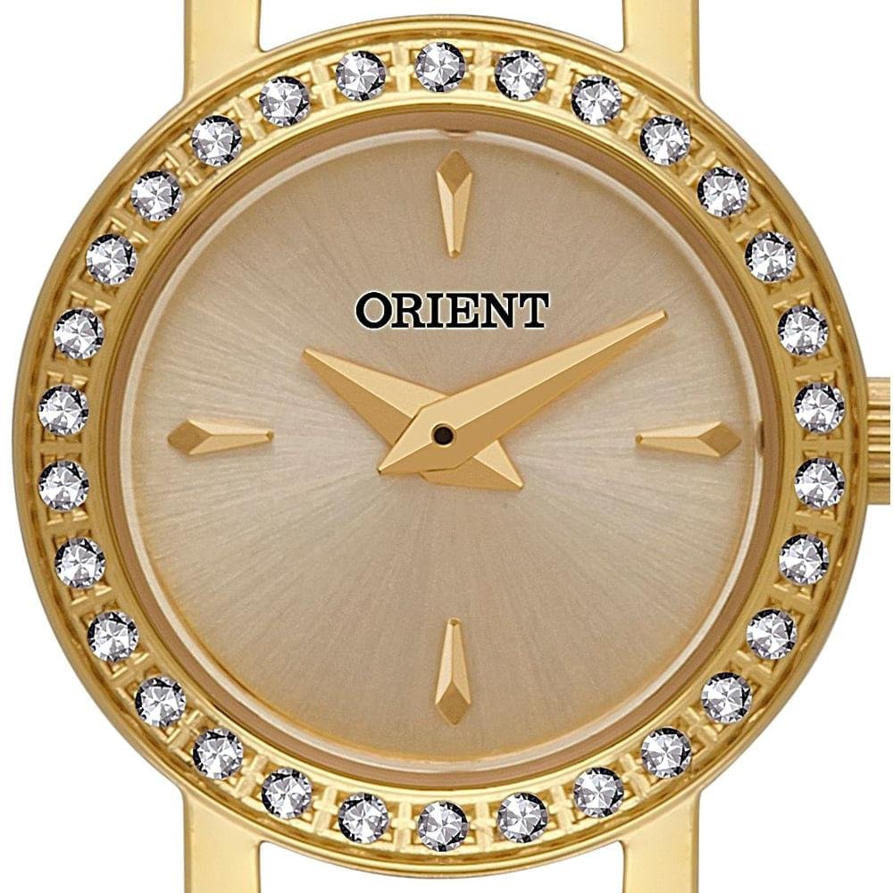 Relógio Feminino Mini Orient Dourado FGSS0214 C1KX Dourado 3
