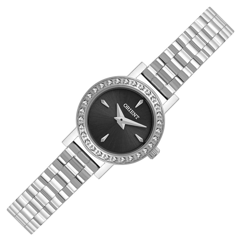 Relógio Feminino Mini Orient Prata FBSS0124 P1SX Prata 2