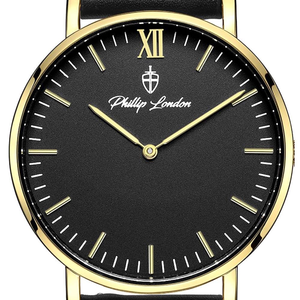 Relógio Masculino  Phillip London Dourado PL80367142MPRN Dourado 3